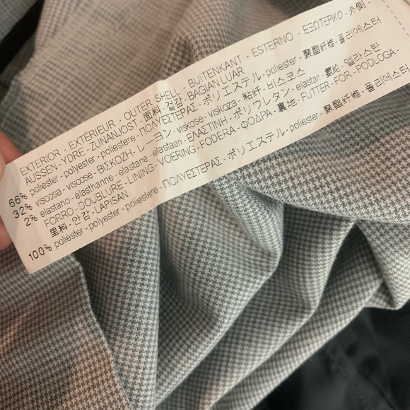 Zara Basic Collection Houndstooth Skinny Pants 2 - Picture 4 of 5